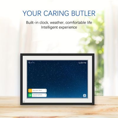 Digitales Fotobild mit Touchscreen automatischer Dreh- und Bewegungssensor Wetteranzeige