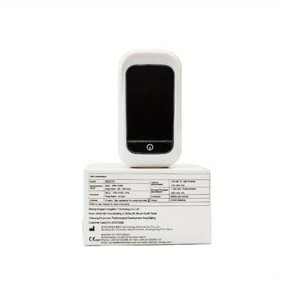 Zuhause Tragbare Fingerclip-Oxymeter Gesundheit angepasstes Logo akzeptieren