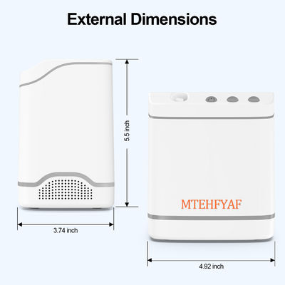 Portable and Noise 45DB Ein Sauerstoffkonzentrator für Ihre Gesundheit