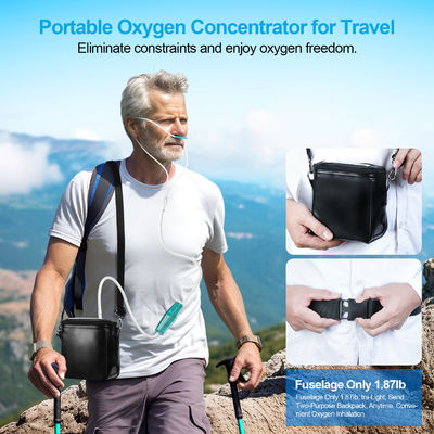 Portable and Noise 45DB Ein Sauerstoffkonzentrator für Ihre Gesundheit